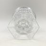 Купить Креманка (конфетница) с геометрическим декором, стекло, пресс, СССР, 1970-1990 гг.