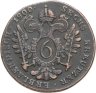 Купить Австрия 6 крейцеров 1800
