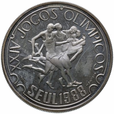 купить Португалия 250 эскудо (escudos) 1988 "XXIV летние Олимпийские Игры, Сеул 1988"