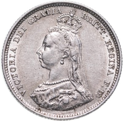 купить Великобритания 1 шиллинг 1887