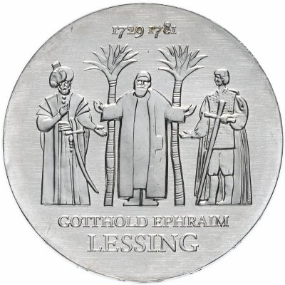 купить Германия (ГДР) 20 марок 1979 "250 лет со дня рождения Готхольда Эфраима Лессинга"