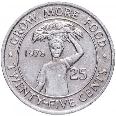 купить Либерия 25 центов 1976 FAO
