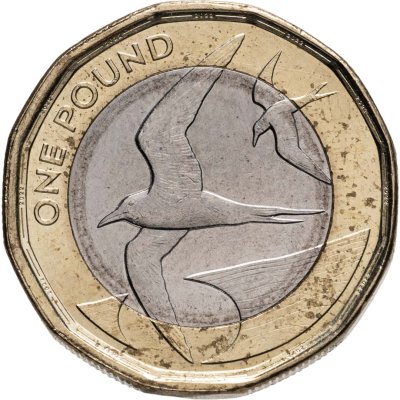 купить Остров Святой Елены и Вознесения 1 фунт 2022