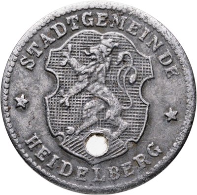 купить Германия "Гейдельберг" 10 пфеннигов 1918 нотгельд