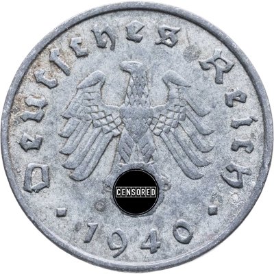 купить Германия, Третий рейх 10 рейхспфеннигов (reichspfennig) 1940 двор А
