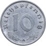 Купить Германия, Третий рейх 10 рейхспфеннигов (reichspfennig) 1940 двор А