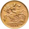 Купить Великобритания 1/2 соверена (полсоверена, half sovereign) 1906 с портретом Короля Эдварда VII