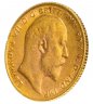 Купить Великобритания 1/2 соверена (полсоверена, half sovereign) 1906 с портретом Короля Эдварда VII