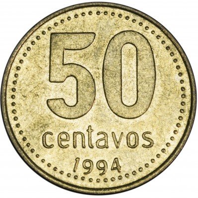 купить Аргентина 50 сентаво 1994