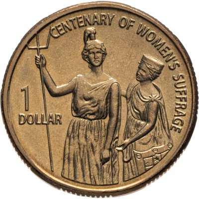 купить Австралия 1 доллар (dollar) 2003 "100 лет избирательного права для женщин" с сертификатом