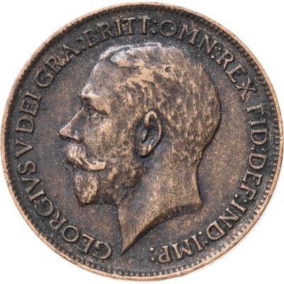 купить Великобритания 1 фартинг (farthing) 1912