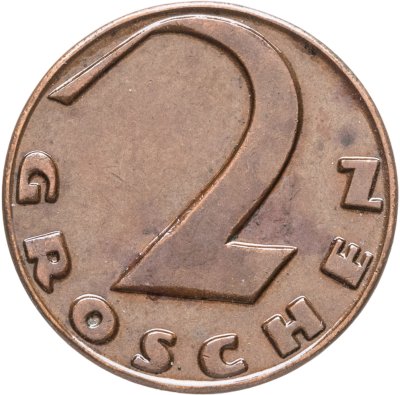 купить Австрия 2 гроша (groschen) 1928
