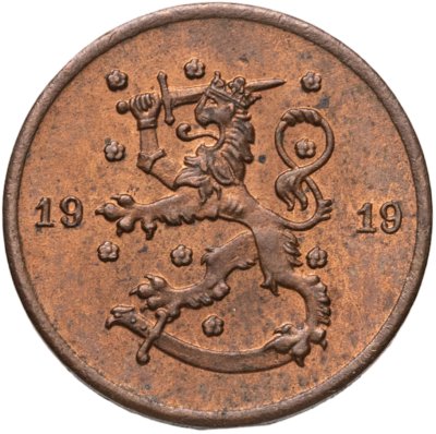 купить Финляндия 1 пенни (penny) 1919