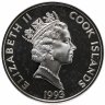 Купить Острова Кука 50 долларов 1993 "500 лет открытию Америки"