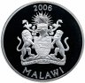 Купить Малави 5 квача (kwacha) 2006 "Путешествие по Африке - сафари"