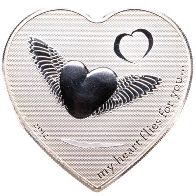 купить Палау 2 долларов 2012 «Летающее сердце»