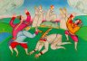 Купить Литография "Весна священная" (из серии "Балеты Стравинского"), 27 из 128, Шемякин Михаил Михайлович, бумага, литография, оформлена в раму и паспарту, под стеклом, СССР, 1981-1990 гг.