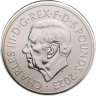 Купить Великобритания 5 фунтов  (pounds) 2023 "75 лет со дня рождения Его Величества Короля Карла III" в буклете