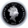 Купить Фиджи 2 доллара (dollars) 2012 "Коронация императора Александра II"