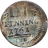 Купить Германия, Росток 3 пфеннига 1761