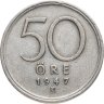 Купить Швеция 50 эре (ore) 1947