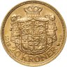 Купить Дания 20 крон (kroner) 1912 с портретом короля Фредерика VIII