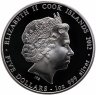 Купить Острова Кука 5 долларов 2012 "Китайский гороскоп - год дракона" в футляре с сертификатом