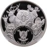 Купить Камерун 500 франков CFA 2025 СПМД "Рысь. Охота. Трофеи охотников", в слабе ННР PROOF 70