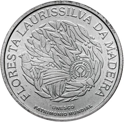 купить Португалия 5 евро 2007 "ЮНЕСКО - Лавровые леса на острове Мадейра"