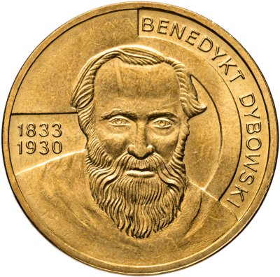 купить Польша 2 злотых 2010 "Зоолог Географ Бенедикт Дыбовский (Benedykt Dybowski)"