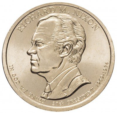 купить США 1 доллар 2016 P "37-й президент США - Ричард Никсон"