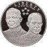Купить США 1/2 доллара (dollars) 2013 "5-звездочные генералы армии США", знак монетного двора: "D" - Денвер, в футляре