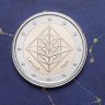 Купить Латвия 2 евро 2024 "Пузурис - Соломенные украшение" на монетной карточке (блистере)