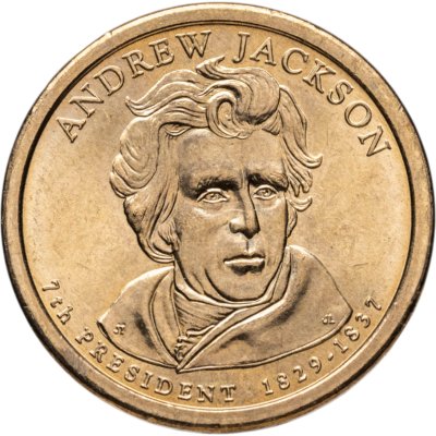 Купить США 1 dollar (доллар) 2008 Эндрю Джексон (7-й президент США) P
