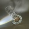 Купить Ваза для цветов с резным декором, хрусталь, алмазная грань, СССР, 1960-1990 гг.