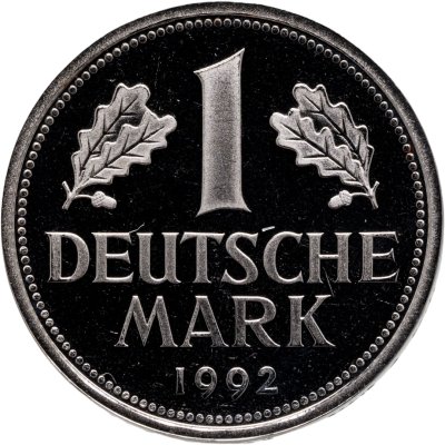 купить Германия 1 марка 1992 D знак монетного двора: "D" - Мюнхен