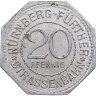 Купить Германия, Нюрнберг (нотгельды) 20 пфеннигов 1919 "Братвурстглекляйн"