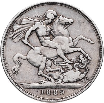купить Великобритания 1 крона (crown) 1889 Королева Виктория