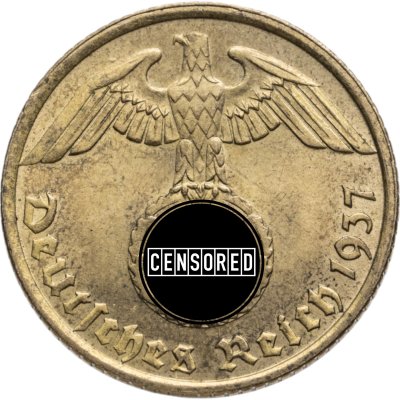 купить Германия (Третий рейх) 10 рейхспфеннигов (reichspfennig) 1937 D