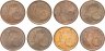 Купить Набор 1 евроцент 1999 - 2013 Восемь стран Евросоюза