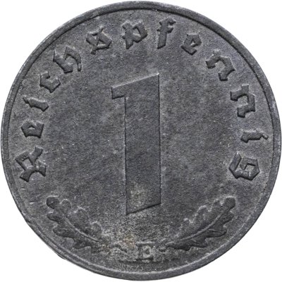 купить Германия, Третий Рейх 1 рейхспфенниг 1944 "Е"