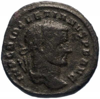 Купить Римская Империя Диоклетиан 284-305гг фоллис (реверс: Гений стоит влево)