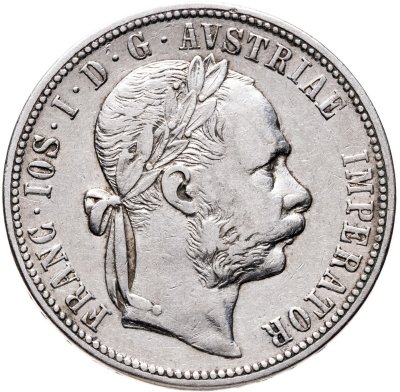 купить Австрия 1 флорин (florin) 1879 Франц-Иосиф