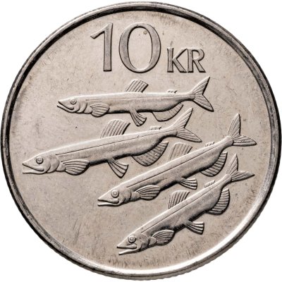 купить Исландия 10 крон 2004