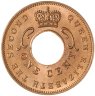 Купить Британская Восточная Африка 1 цент (cent) 1962