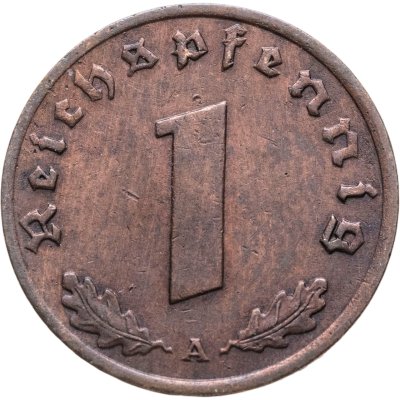 купить Германия, Третий рейх 1 рейхспфенниг (reichspfennig) 1936
