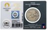 Купить Франция 2 евро 2024 XXXIII летние Олимпийские игры, Париж 2024 в блистере серого цвета