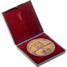 Купить Памятная настольная медаль "Международный молодежный лагерь. Игры XXII Олимпиады - город Москва", медальер В.А. Васин, томпак, ММД, 1980-е гг.