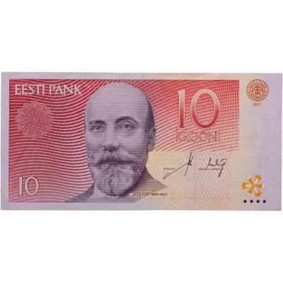 купить Эстония 10 крон 2007 год