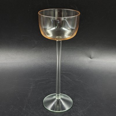 купить Рюмка желтого оттенка, цветное стекло, Калининский стекольный завод «Тверис», СССР, 1970-1980 гг.